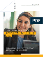 2023 Mba Employment Report