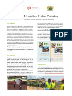 Project Factsheet PGE SPIS Training