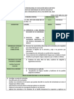 Propuesta de Materiales de Apoyo Educativo (Español Del 4 Al 29 de Mayo)