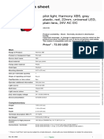 XB5AVB4 - Pilot Light Red - Schneider Electric