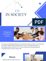 Fin Money 2 - Finance in Society