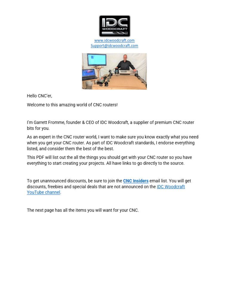 Essential CNC Router Setup Guide | PDF | Manufactured Goods | Computing