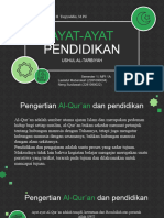 AYAT-AYAT PENDIDIKAN Kelompok 1 MPI 1A (1) FIX UT - Kel 1