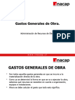 5 - Gastos Generales de Obra