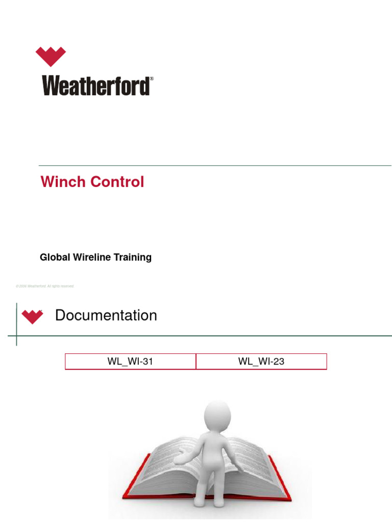 Winch Control Guidelines for Wireline Operations | PDF | Tools ...