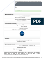 Estado de La Transacción: Información Del Pago