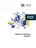 GUIA - U1 - Diseño de Software