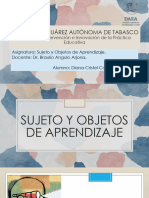 Fichas de Lectura - Sujeto y Objetos de Aprendizaje