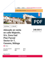 Vivienda en Venta en Calle MAJESTIC, S - N, ZONA UAD PLAN PARCIAL SECTOR UR-7 0 29690, Málaga, CASARES - Aliseda Inmobiliaria