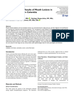 Histopathological Results of Mouth Lesions in