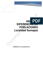 Poblaciones Diferenciales Sumapaz