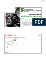 Aula 02 - Mecanismos e Dinâmica Das Máquinas