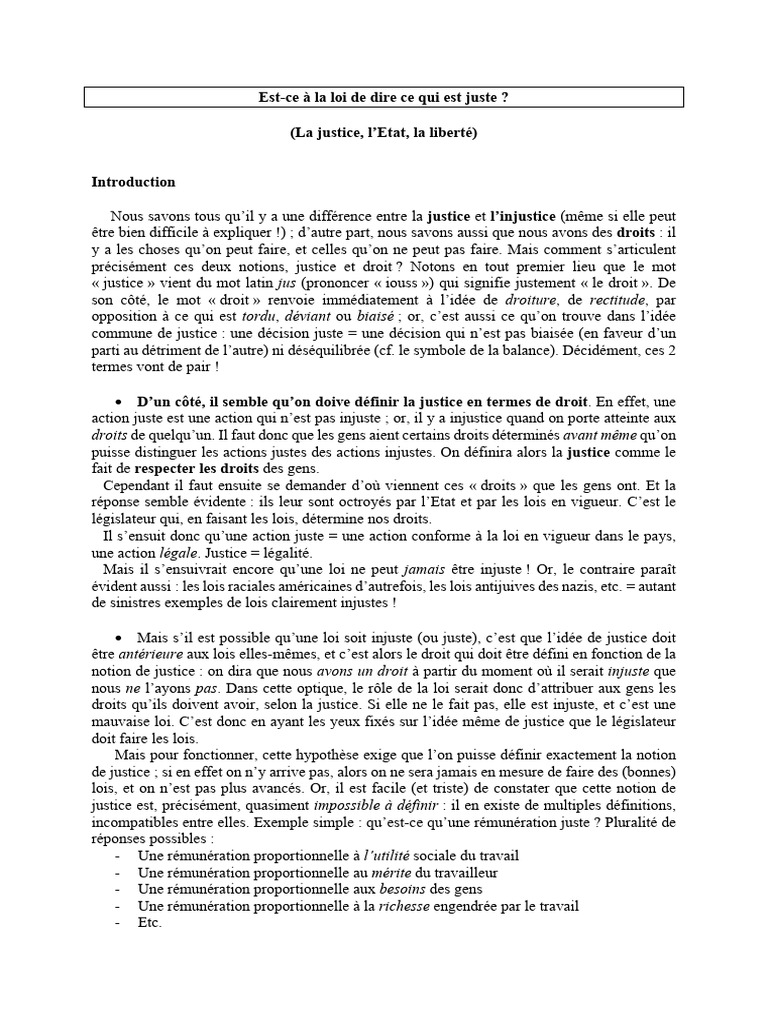 Justice et Droit : Un Dilemme Éternel | PDF | Justice | Crime et violence