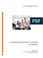 10 Estrategias para Motivar e Integrar Al Equipo de Trabajo