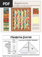 Margarita Sunrise Quilt Pattern