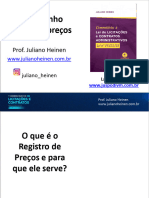 Palestra - Registro de Preos