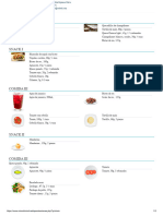 19ma Dieta Menu 1