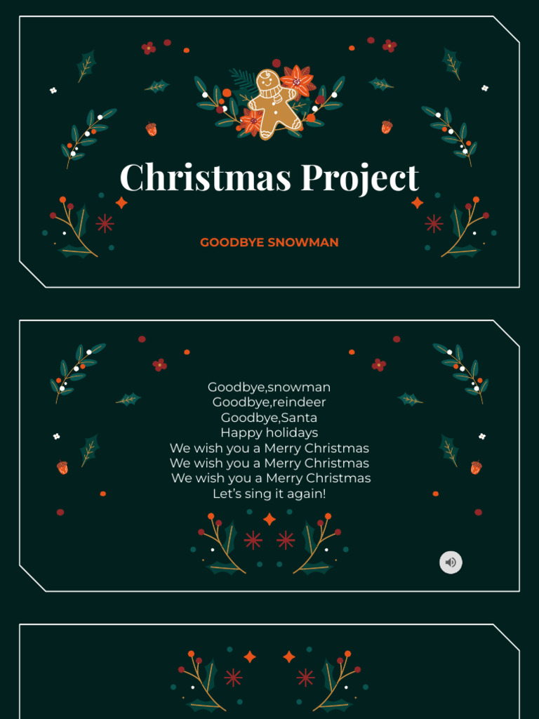 goodbye snowman cancion | PDF