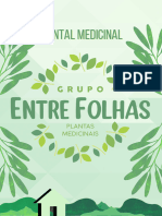 Ebook Quintal Medicinal Grupo Entrre Folhas Plantas Medicinais - UFV