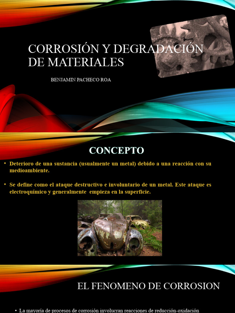 Corrosion y Degradacion de Materiales | PDF | Tecnología e ingeniería