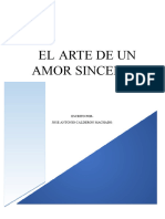 EL ARTE DE UN AMOR SINCERO Ensayo