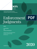 Enforcement of Judgment in Nigeria - Chambers Edition