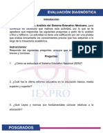 Evaluación Diagnóstica 