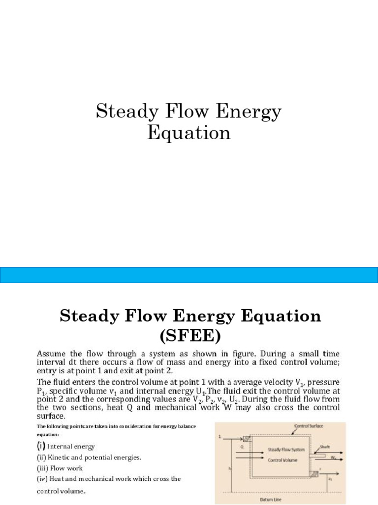 Sfee Unit 1 | PDF | Flow Measurement | Physical Chemistry