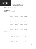 Soalan Pendidikan Muzik Tahun 3