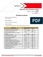 Presupuesto Sra - Rosa