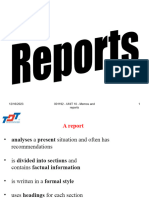 Basic Structure of A Report