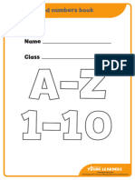 A Z Alphabet Book and 1 10