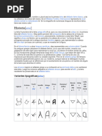 Alfabeto Del Latin | PDF | Escritura latina | Alfabeto