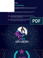 Awards PowerPoint Template by PPThemes