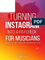 Turning Instagram Into A Paycheck For Musicians Ebook