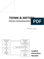 Tehnis Dan Metode Pemanfaatan Data