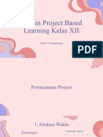 Desain PJBL Kelas XII