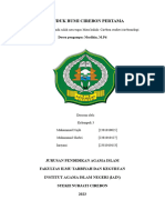 Penduduk Bumi Cirebon Pertama: Disusun Untuk Memenuhi Salah Satu Tugas Mata Kuliah: Cirebon Studies/cirebonologi