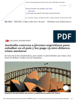 Convocatoria Australia A Jovenes Argentinos PDF