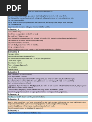 Barefoot Budget Blank