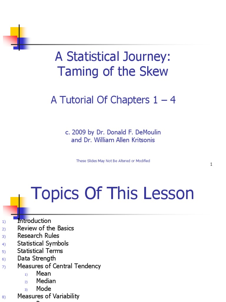 Understanding Statistical Concepts | PDF | Level Of Measurement ...