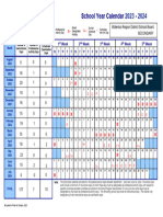 2023 24 School Year Calendar Secondary WRDSB May 31 - 2023