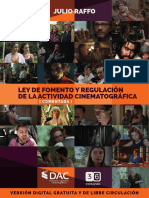 LDFYJRAFF - Ley de Fomento y Regulacion de La Actividad Cinematografica - Julio Raffo - WEB