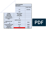 Breaker Selection and Voltage Drop Calculation - Vimal