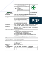 Sop Kesehatan Keselamatan Kerja