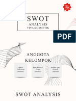 Pengantar Bisnis - SWOT Analysis Viva Cosmetics