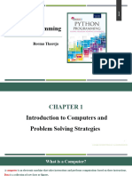 PSP Python Unit 1 Introduction To Programming