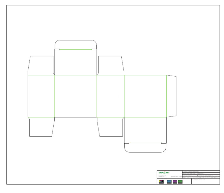 Tuck-Open-Card-Box-dieline-template | PDF