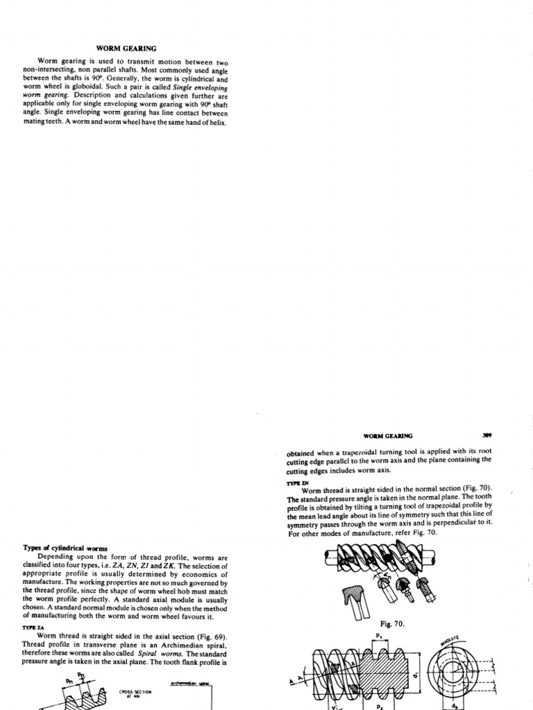 Worm Gearing | PDF