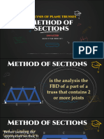 Trusses - Method of Sections
